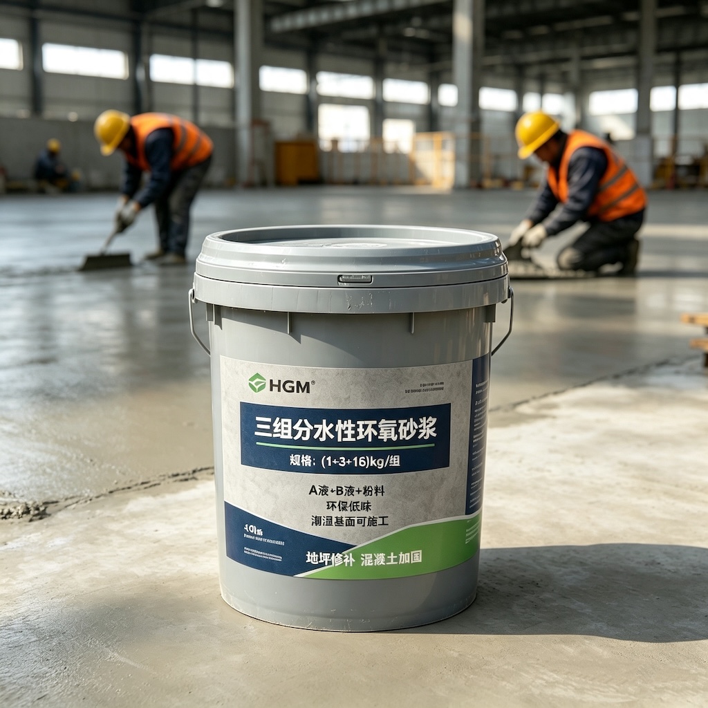 阳泉三组份水性环氧砂浆